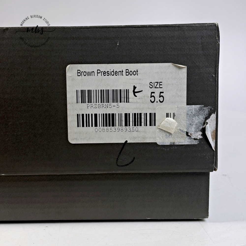 NIB Thursday Boot Company‎ President Boots Brown Women 5.5 - Picture 5 of 13